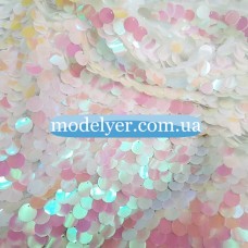 Ткань Пайеточная круглая крупная (хамелеон)